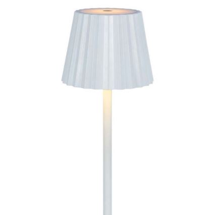 LED Dimbar uppladdningsbar touch bordslampa LED/4W/5V 3000-6000K 1800 mAh vit