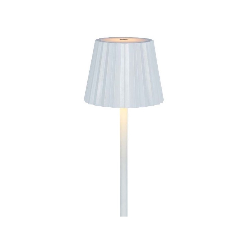 LED Dimbar uppladdningsbar touch bordslampa LED/4W/5V 3000-6000K 1800 mAh vit