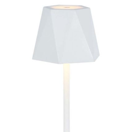 LED Dimbar uppladdningsbar touch bordslampa LED/4W/5V 3000-6000K 1800 mAh vit