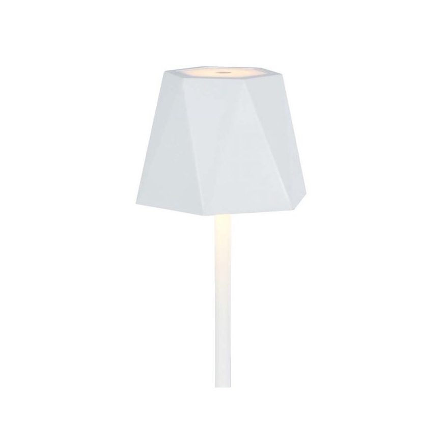 LED Dimbar uppladdningsbar touch bordslampa LED/4W/5V 3000-6000K 1800 mAh vit