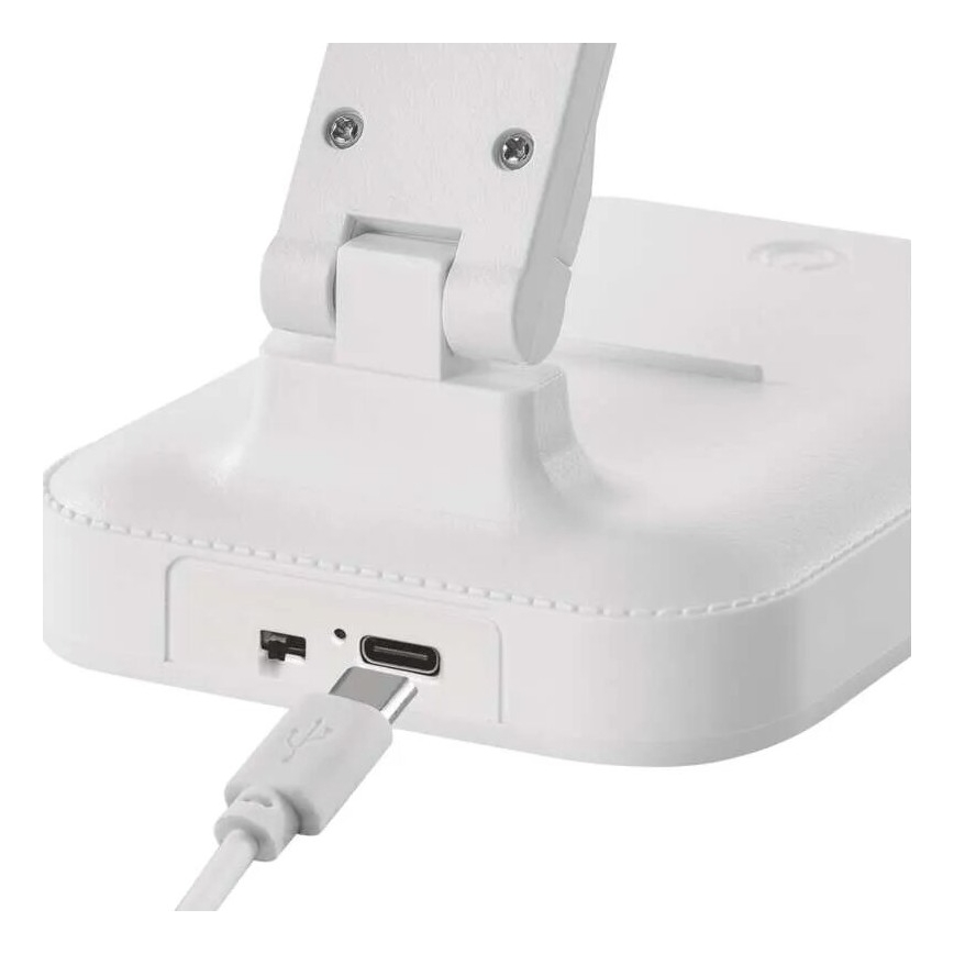 LED Ljusreglerad uppladdningsbar bordslampa LED/5W/3,7V 3000K/4000K/6500K 800mAh vit