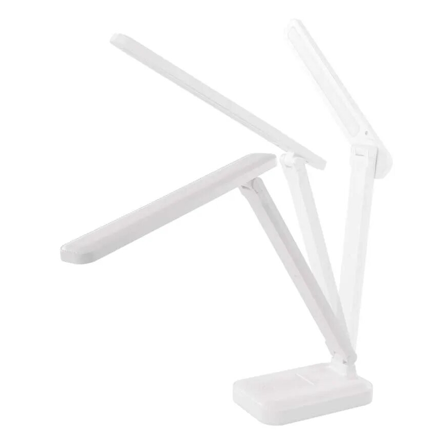 LED Ljusreglerad uppladdningsbar bordslampa LED/5W/3,7V 3000K/4000K/6500K 800mAh vit