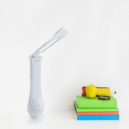 LED Ljusreglerad uppladdningsbar bordslampa LILLY LED/4W/5V 1200 mAh vit