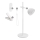 LED Ljusreglerad uppladdningsbar bordslampa magnetisk 04.01.2001 LED/4,2W/3,7V 4000K 1200mAh vit