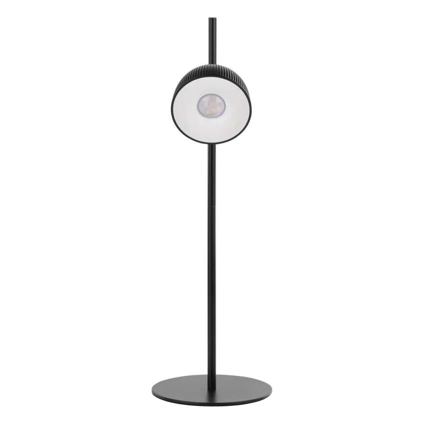 LED Ljusreglerad uppladdningsbar bordslampa magnetisk 04.01.2001 LED/4,2W/3,7V 4000K 1200mAh svart