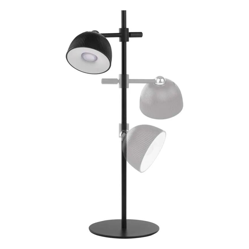 LED Ljusreglerad uppladdningsbar bordslampa magnetisk 04.01.2001 LED/4,2W/3,7V 4000K 1200mAh svart