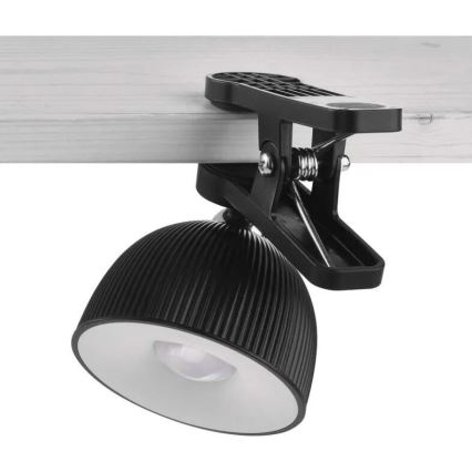 LED Ljusreglerad uppladdningsbar bordslampa magnetisk 04.01.2001 LED/4,2W/3,7V 4000K 1200mAh svart