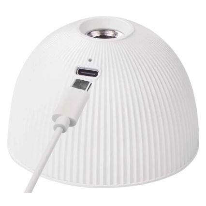 LED Ljusreglerad uppladdningsbar bordslampa magnetisk 04.01.2001 LED/4,2W/3,7V 4000K 1200mAh vit