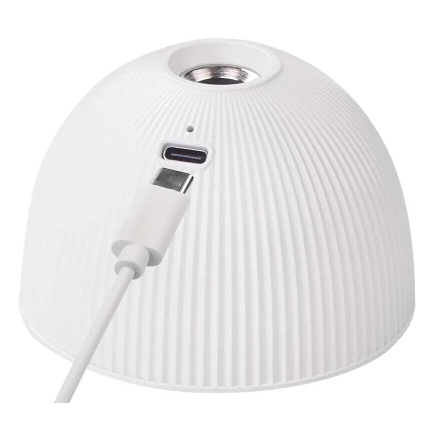 LED Ljusreglerad uppladdningsbar bordslampa magnetisk 04.01.2001 LED/4,2W/3,7V 4000K 1200mAh vit