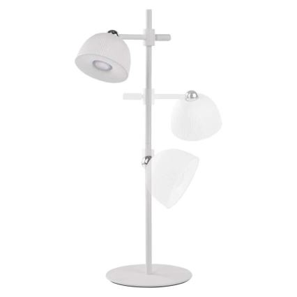 LED Ljusreglerad uppladdningsbar bordslampa magnetisk 04.01.2001 LED/4,2W/3,7V 4000K 1200mAh vit