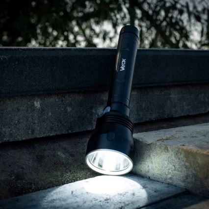 LED Ljusreglerad uppladdningsbar ficklampa LED/20W/5V IPX5 1570 glansig 8400 mAh