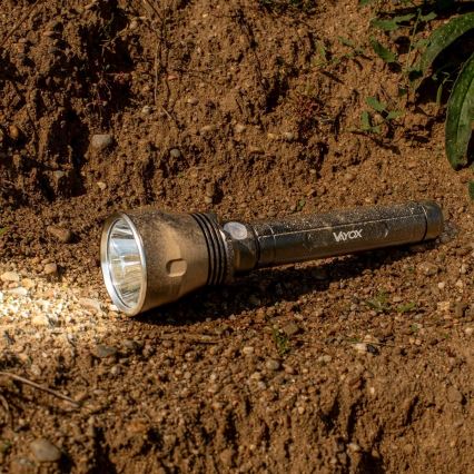 LED Ljusreglerad uppladdningsbar ficklampa LED/20W/5V IPX5 1570 glansig 8400 mAh