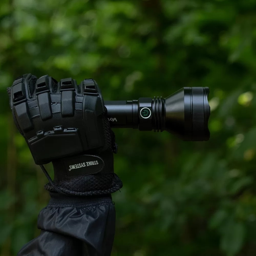 LED Ljusreglerad uppladdningsbar ficklampa LED/20W/5V IPX5 1900 glansig 5000 mAh