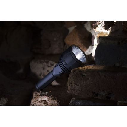 LED Ljusreglerad uppladdningsbar ficklampa LED/30W/5V IPX7 3000 glansig 4200 mAh