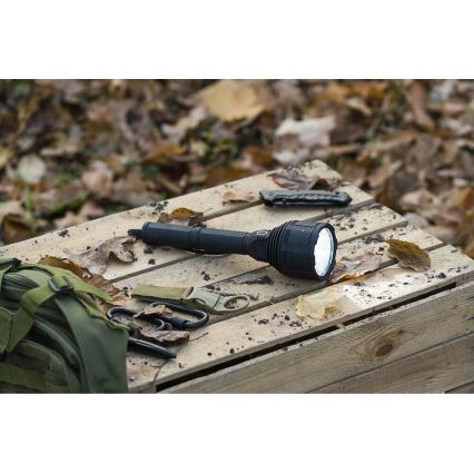 LED Ljusreglerad uppladdningsbar ficklampa LED/30W/5V IPX7 3000 glansig 8400 mAh