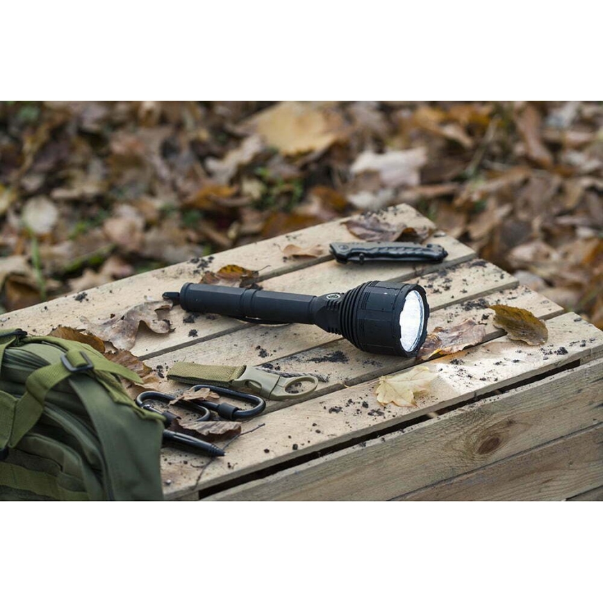 LED Ljusreglerad uppladdningsbar ficklampa LED/30W/5V IPX7 3000 glansig 8400 mAh