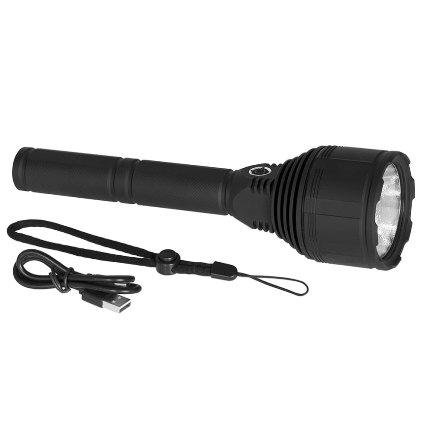 LED Ljusreglerad uppladdningsbar ficklampa LED/30W/5V IPX7 3000 glansig 8400 mAh