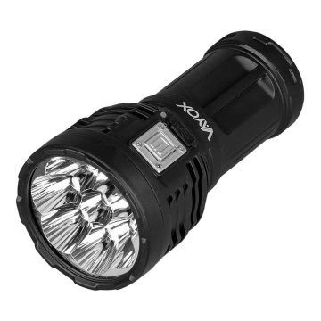 LED Ljusreglerad uppladdningsbar ficklampa LED/5V IPX4 600 glansig 1200 mAh