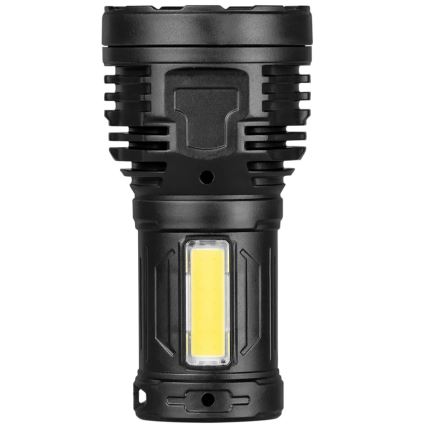LED Ljusreglerad uppladdningsbar ficklampa LED/5V IPX4 600 glansig 1200 mAh