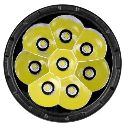 LED Ljusreglerad uppladdningsbar ficklampa LED/5V IPX4 600 glansig 1200 mAh