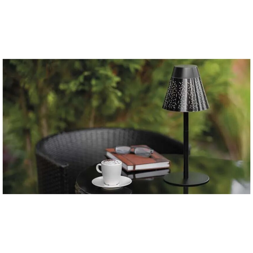 LED Ljusreglerad uppladdningsbar utomhus bordslampa LED/4,2W/5V 2200mAh IP44