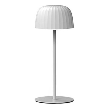 LED Ljusreglerad utomhus uppladdningsbar bordslampa VIVIEN LED/3W/5V 2700K 1600 mAh IP54 vit