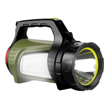 LED Ljusreglerad utomhus uppladdningsbar ficklampa med en strömbank LED/21W/4400mAh IP44