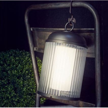 LED ljusreglerad utomhuslampa CANARI LED/2W/5V IP44