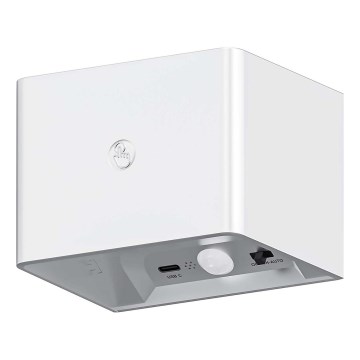 LED Ljusreglerad vägg beröring belysning med sensor MIRI LED/2,5W/3,7V 3000/4000/6400K 4000 mAh vit