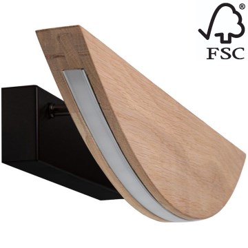 LED ljusreglerad vägglampa DUBAI LED/6,5W/230V ek – FSC certifierade