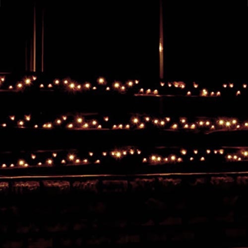 LED ljusslinga för utomhusbruk 70m 1000xLED/0,06W/230V varm vit IP44