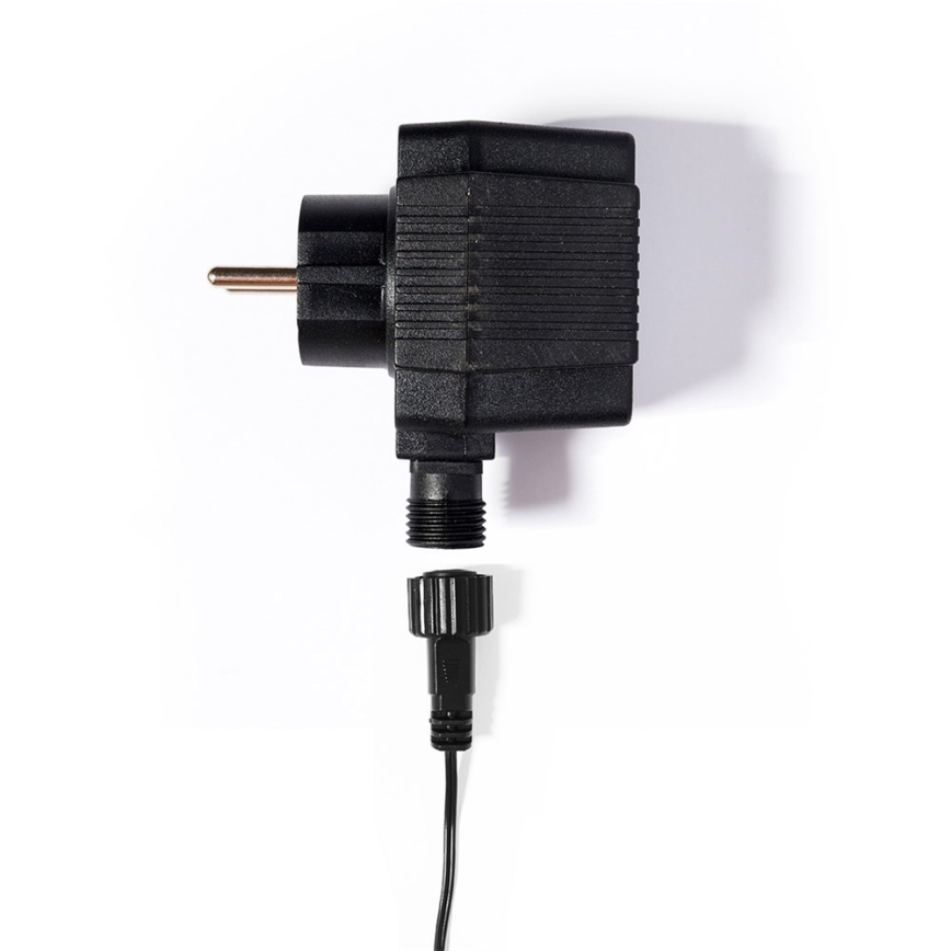 LED julkedja för utomhusbruk FELICIA FILAMENT 20xE10 19m genomskinlig/varm vit IP44, Made in the EU