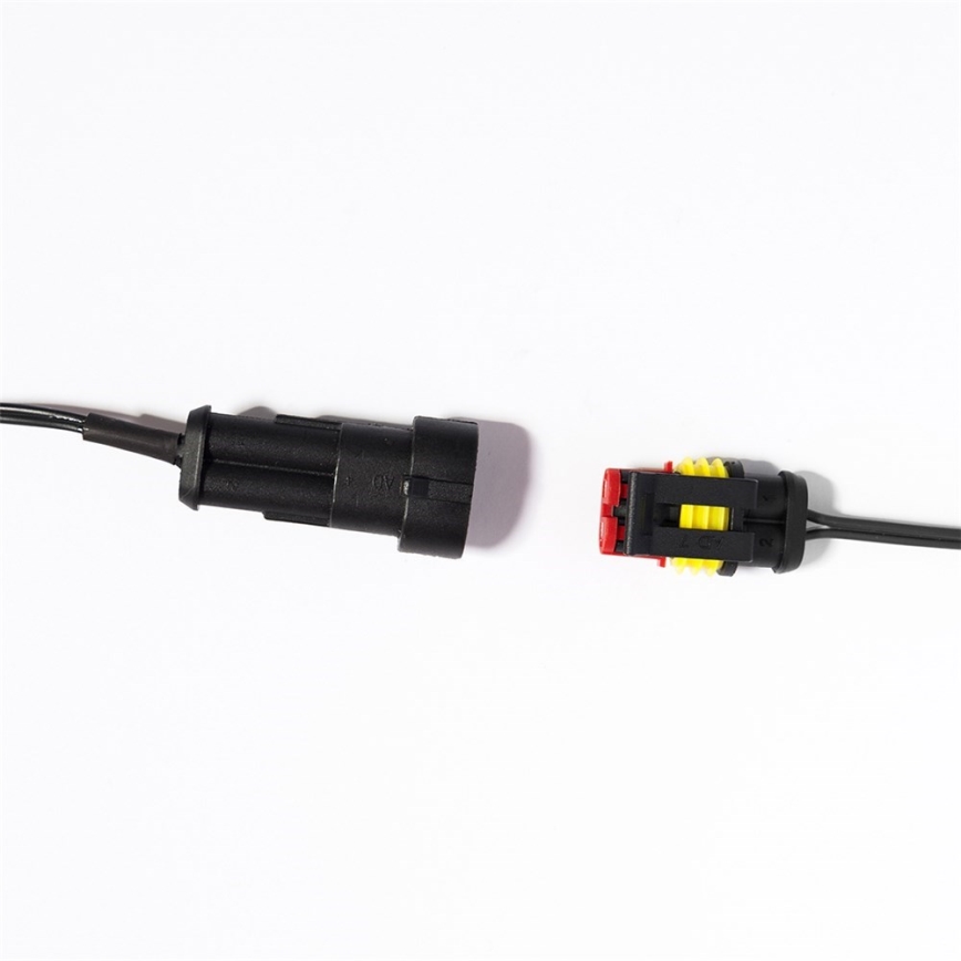LED julkedja för utomhusbruk FELICIA FILAMENT 20xE10 19m genomskinlig/varm vit IP44, Made in the EU