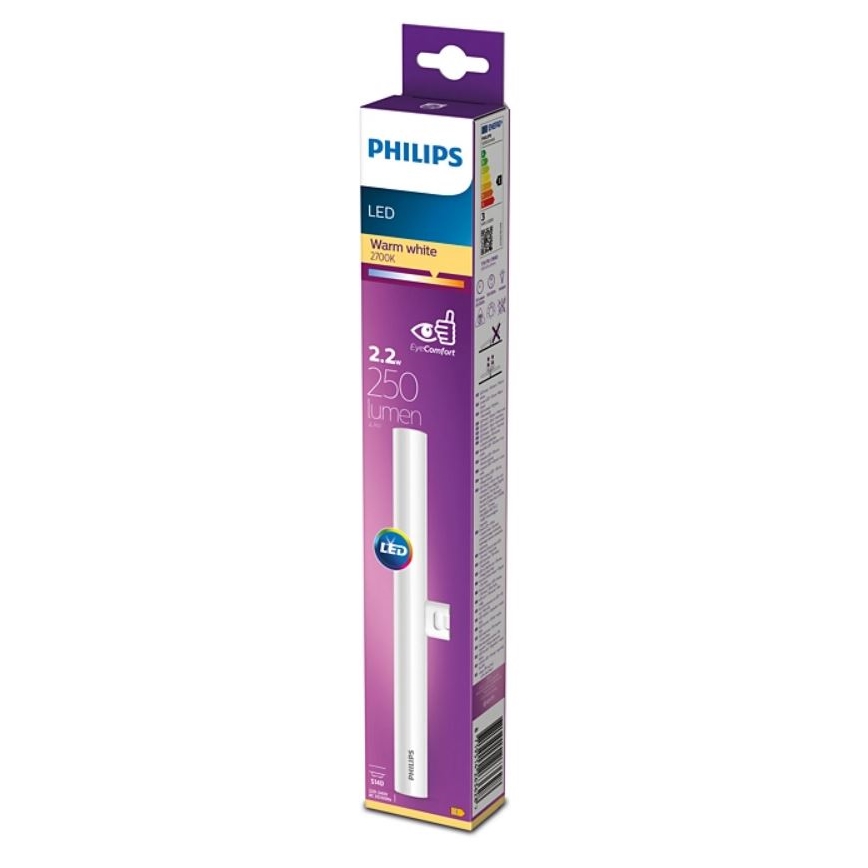 LED lLsrör Philips S14D/2,2W/230V 2700K 30 cm
