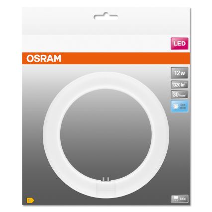 LED lLsrör SUBSTITUBE T9 G10q/12W/230V 4000K diameter 21,2 cm - Osram