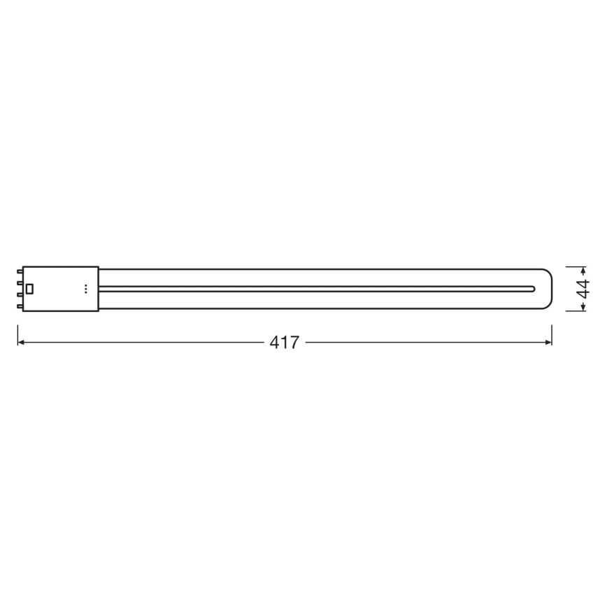 LED lysrör 2G11/18W/230V 4000K - Osram