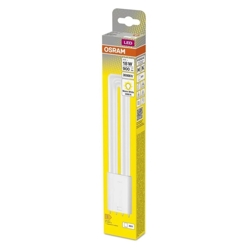LED lysrör 2G11/8W/230V 3000K - Osram