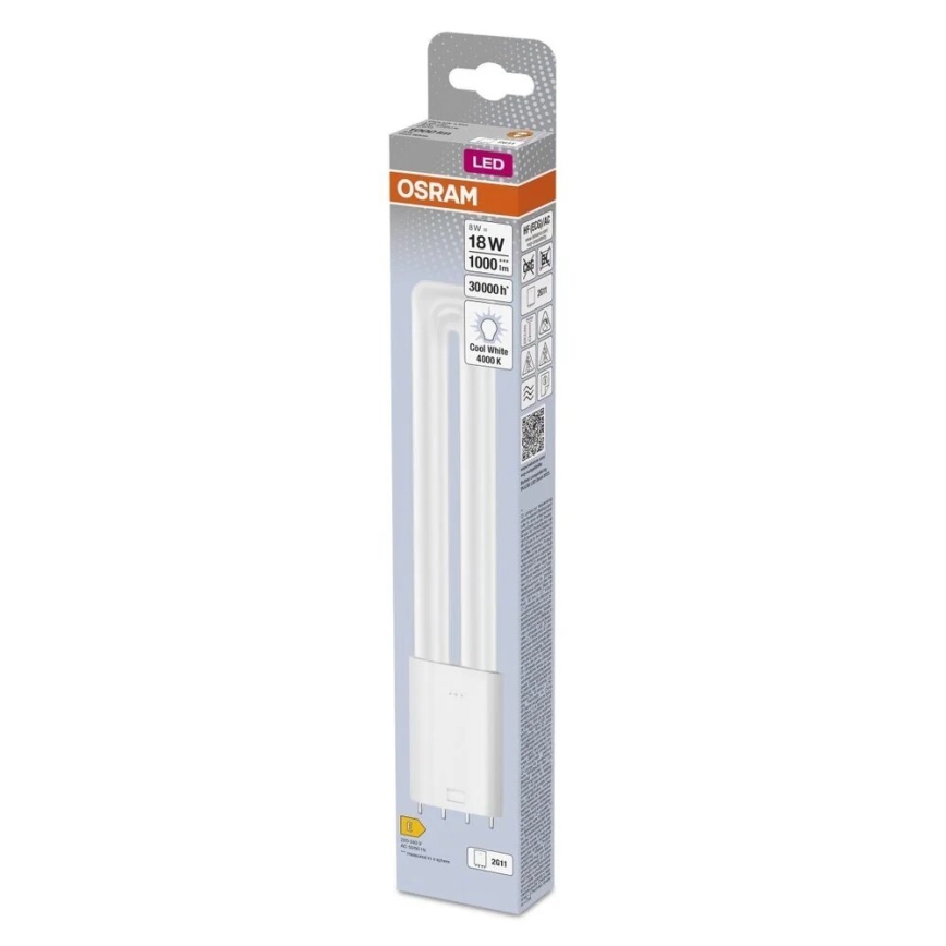 LED lysrör 2G11/8W/230V 4000K - Osram