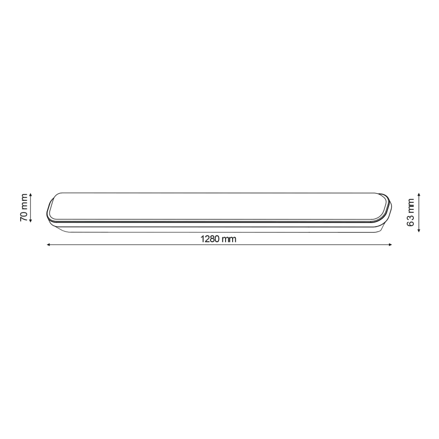 LED-lysrör Arbete 1xG13/18W/230V IP65