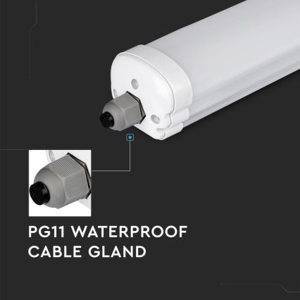 LED lysrör arbetsbelysning G-SERIES LED/18W/230V 4000K IP65 60 cm