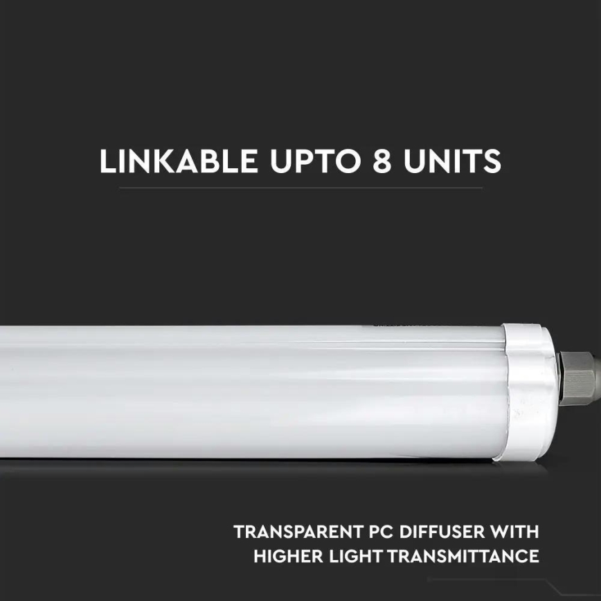 LED lysrör arbetsbelysning  G-SERIES LED/36W/230V 6400K 120cm IP65
