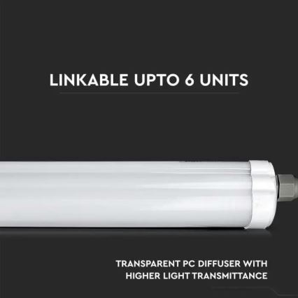 LED lysrör arbetsbelysning  G-SERIES LED/48W/230V 4000K 150cm IP65