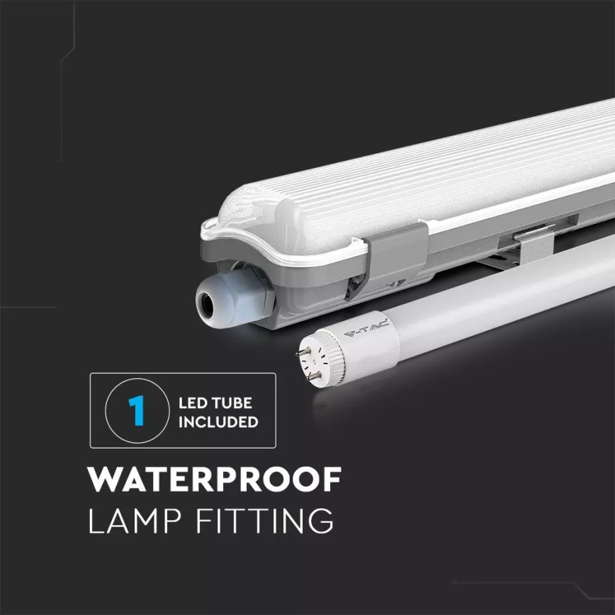 LED lysrör arbetsbelysning LED/22W/230V 6400K 150cm IP65