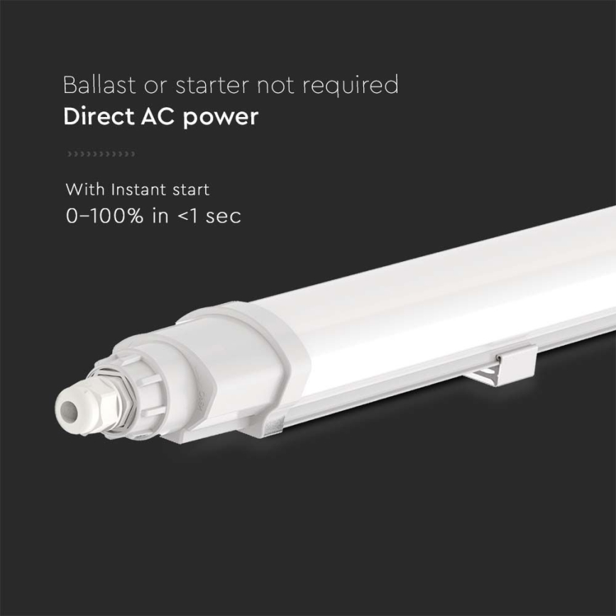 LED lysrör arbetsbelysning LED/48W/230V 6500K IP65 150 cm