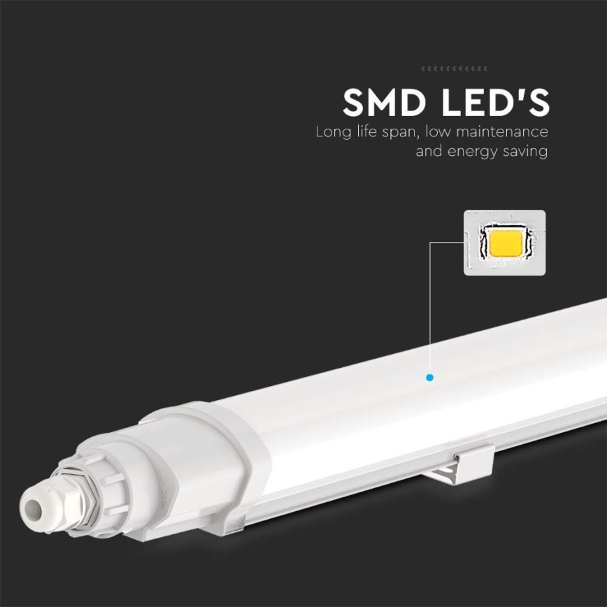 LED lysrör arbetsbelysning LED/48W/230V 6500K IP65 150 cm