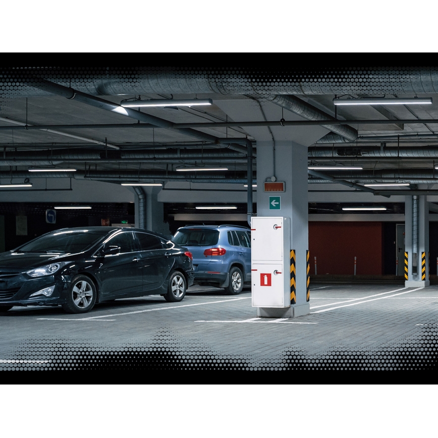LED lysrör arbetsbelysning LIMEA GIGANT LED/38W/230V IP65 1190mm svart