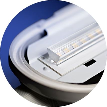 LED lysrör arbetsbelysning LIMEA GIGANT LED/38W/230V IP65 1190mm svart