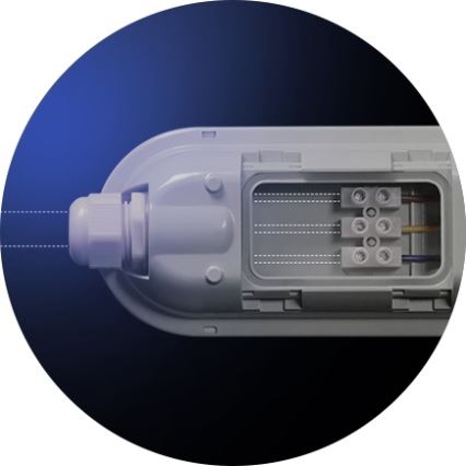 LED lysrör arbetsbelysning LIMEA GIGANT LED/38W/230V IP65 1190mm svart