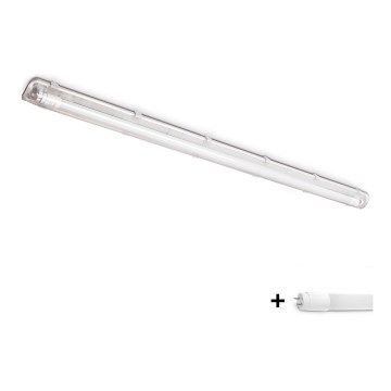 LED lysrör arbetsbelysning T8 1xG13/18W/230V 4000K IP65 128 cm