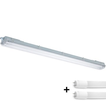 LED lysrör arbetsbelysning T8 2xG13/18W/230V 4000K IP65